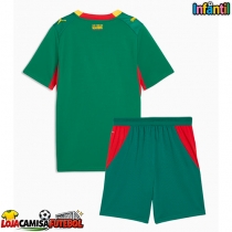 Camisa de Futebol Senegal Equipamento Secundário Infantil Mundo 2026 Manga Curta (+ Calças curtas)